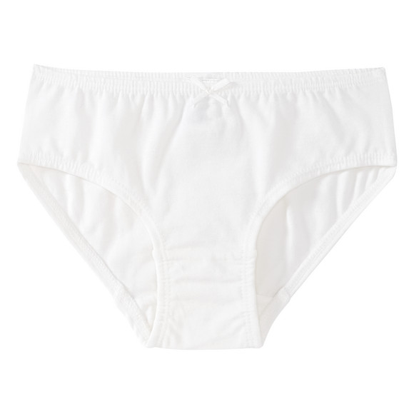 5 Mädchen Slips mit Bio-Baumwolle