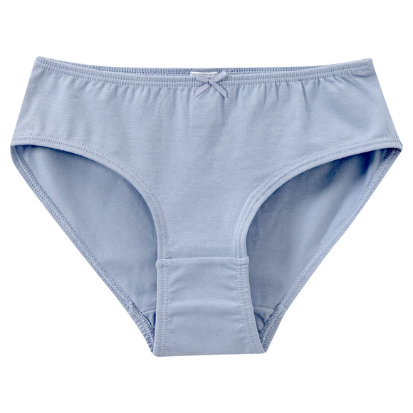 5 Mädchen Slips mit Bio-Baumwolle