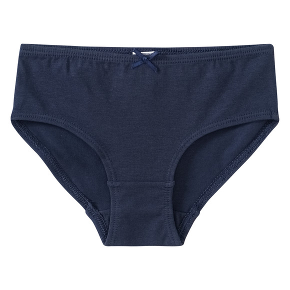 5 Mädchen Slips mit Bio-Baumwolle