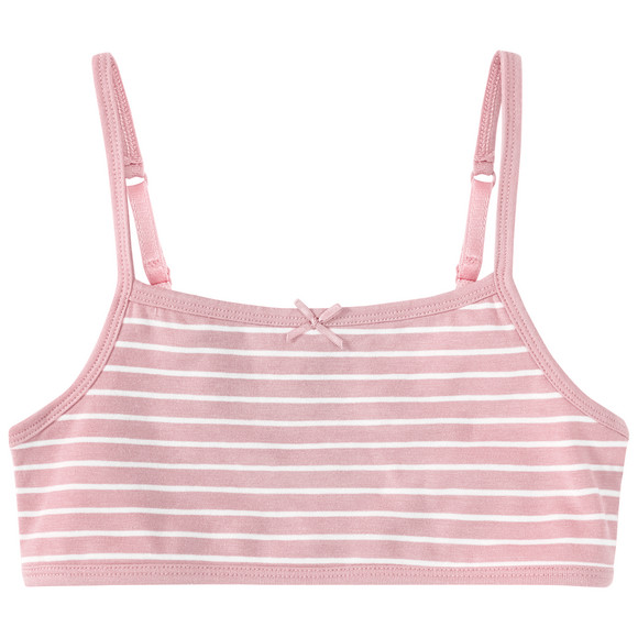 3 Mädchen Bustiers mit Bio-Baumwolle