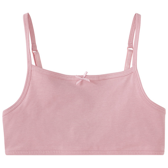 3 Mädchen Bustiers mit Bio-Baumwolle