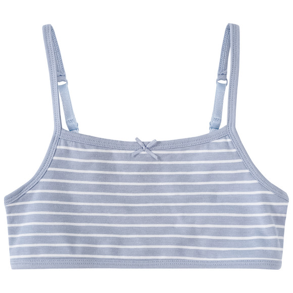 3 Mädchen Bustiers mit Bio-Baumwolle