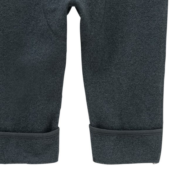 Baby wollen salopette met omgeslagen boorden