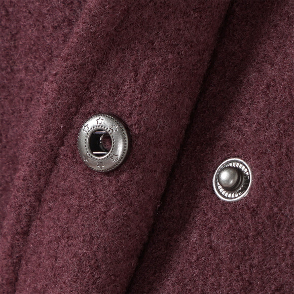 Baby Wollwalk-Jacke mit Kapuze