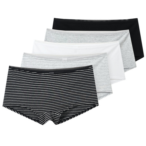 5 Damen Shorts aus Baumwolle