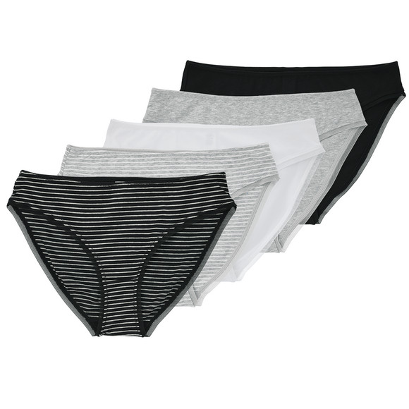 5 Damen Slips aus Baumwolle