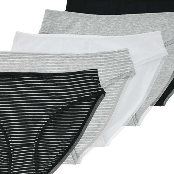 5 Damen Slips aus Baumwolle