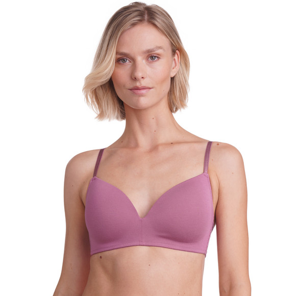 2 Damen Soft-BHs mit Spitze