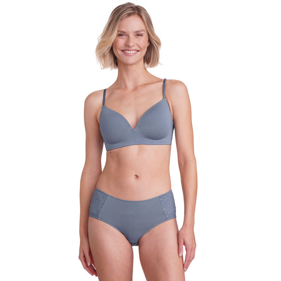 2 Damen Soft-BHs mit Spitze