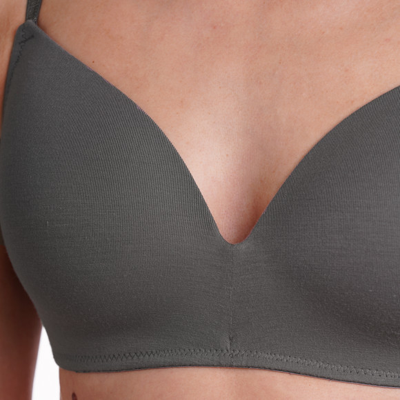 2 Damen Soft-BHs mit Spitze