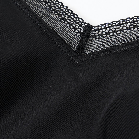 Damen Seamless-Bustier mit Spitze