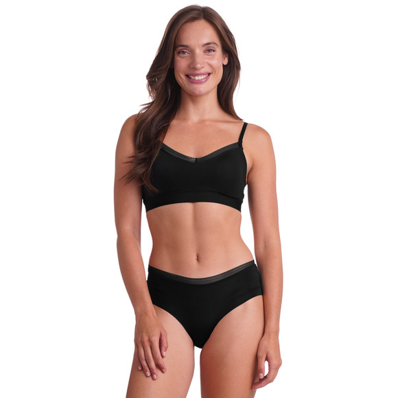 2 Damen Seamless-Pantys mit Spitze