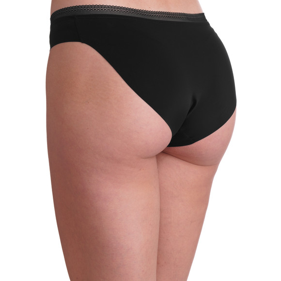 2 Damen Seamless-Slips mit Spitze