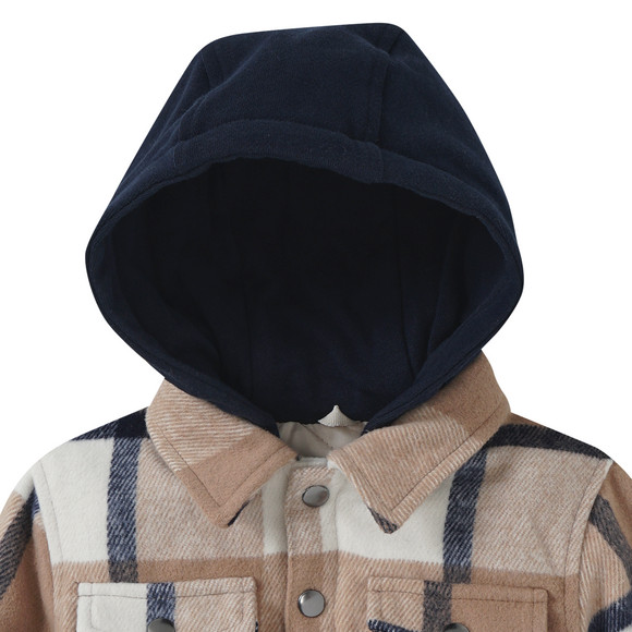 Baby fleecejack met capuchon