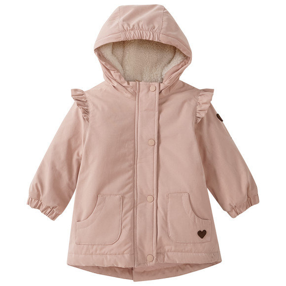 Babyparka met knusse capuchon