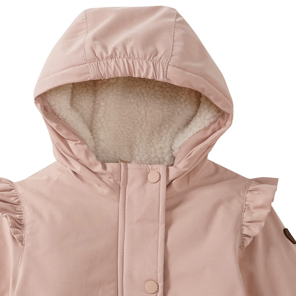 Babyparka met knusse capuchon