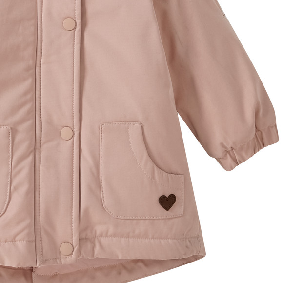 Babyparka met knusse capuchon