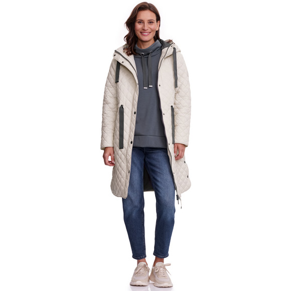 Damesjas met ruitpatroon