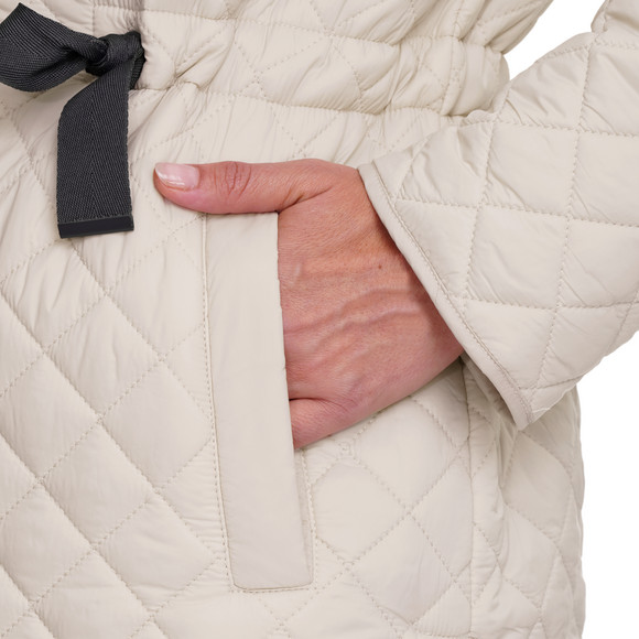 Damesjas met ruitpatroon