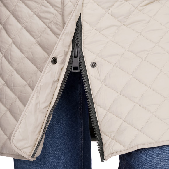 Damesjas met ruitpatroon