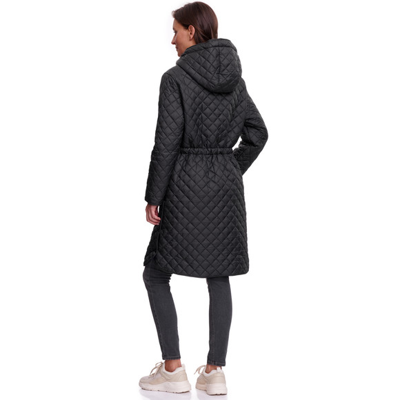 Damesjas met ruitpatroon