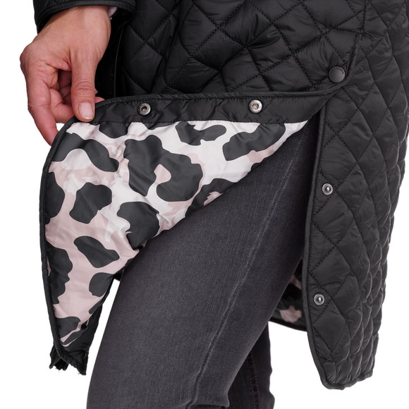 Damesjas met ruitpatroon