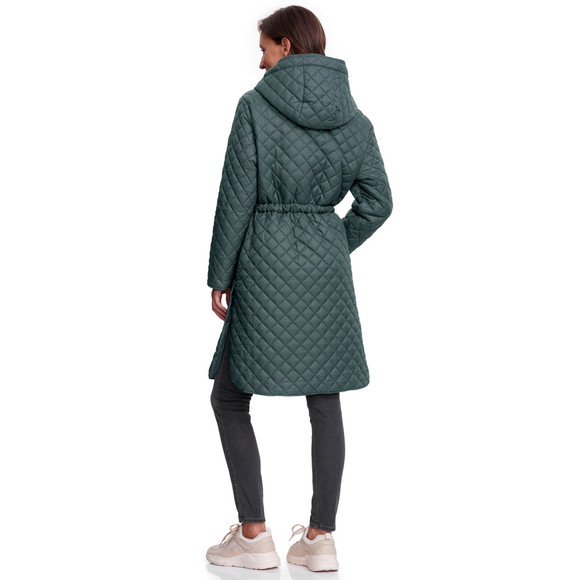 Damesjas met ruitpatroon