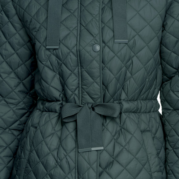 Damesjas met ruitpatroon