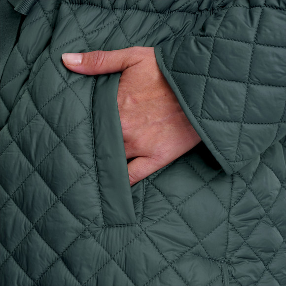 Damesjas met ruitpatroon