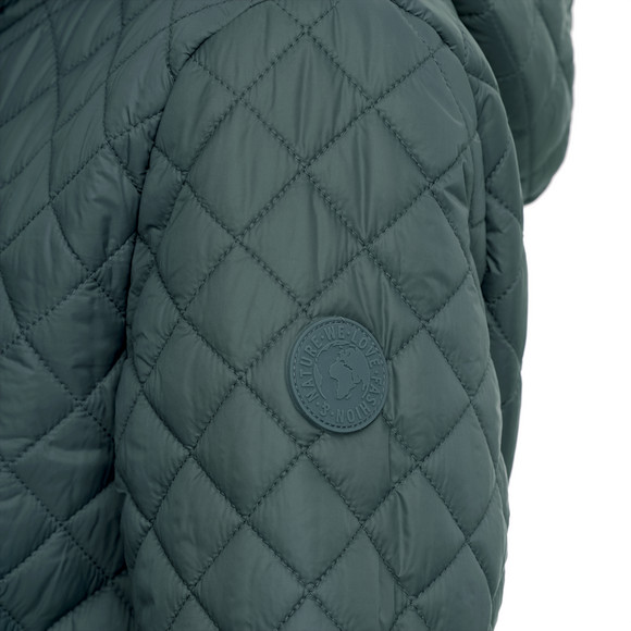 Damesjas met ruitpatroon