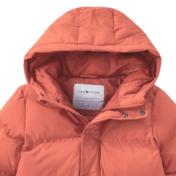 Gewatteerd kinderjack in effen kleuren