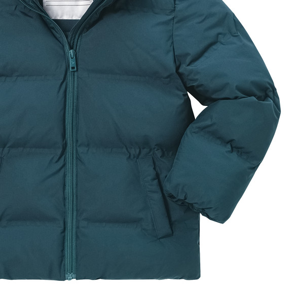 Kinder Pufferjacke in Unifarben