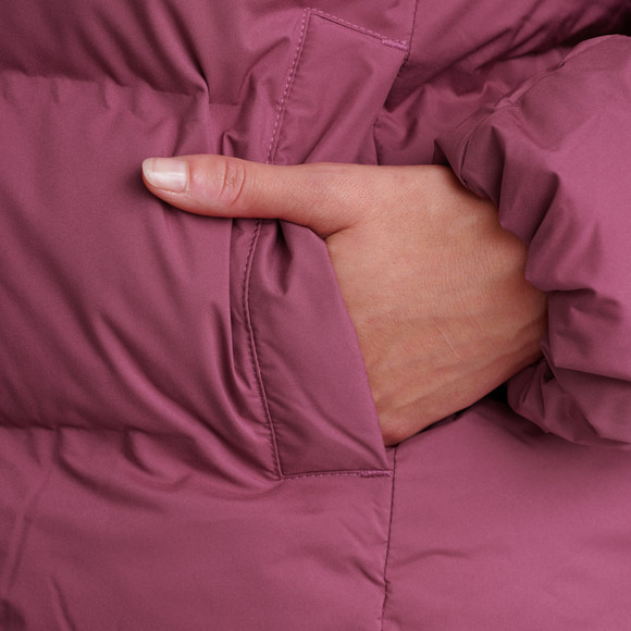 Dames pufferjas in effen kleur