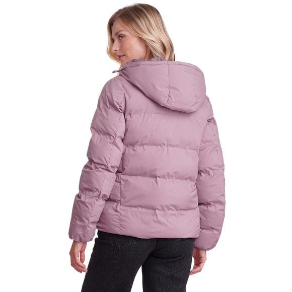 Pufferjas voor dames in effen kleur