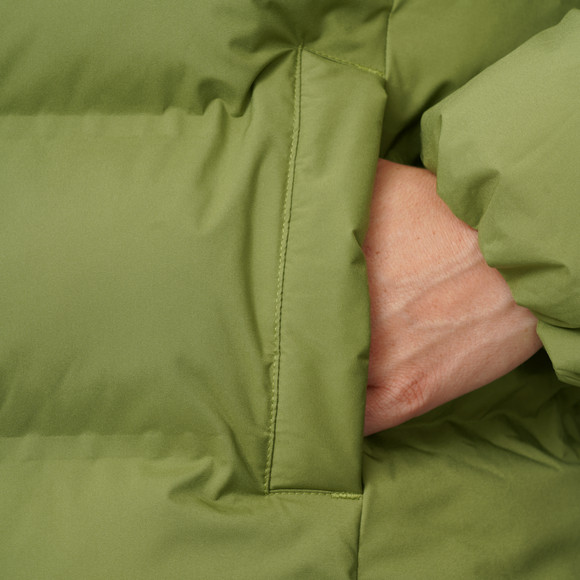 Dames pufferjas in effen kleur