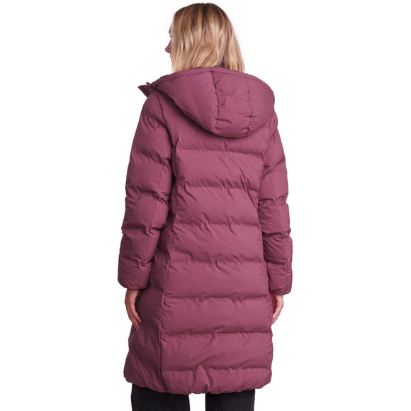 Dames puffermantel met capuchon