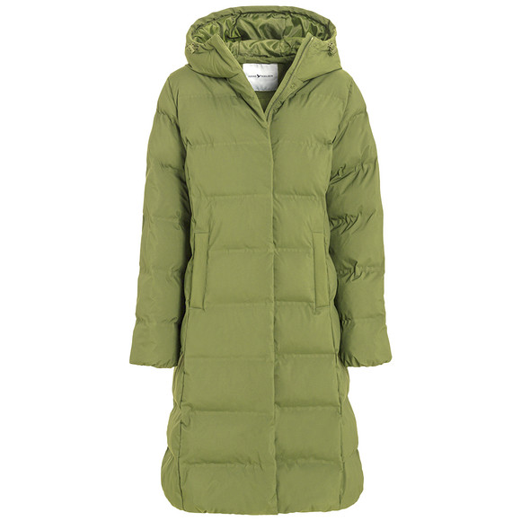 Dames puffermantel met capuchon
