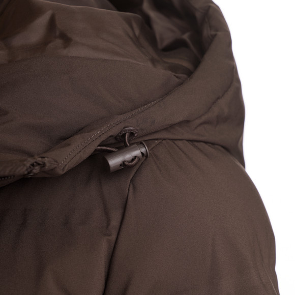 Dames puffermantel met capuchon