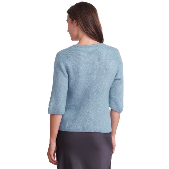 Gebreide damestrui met wijde mouwen