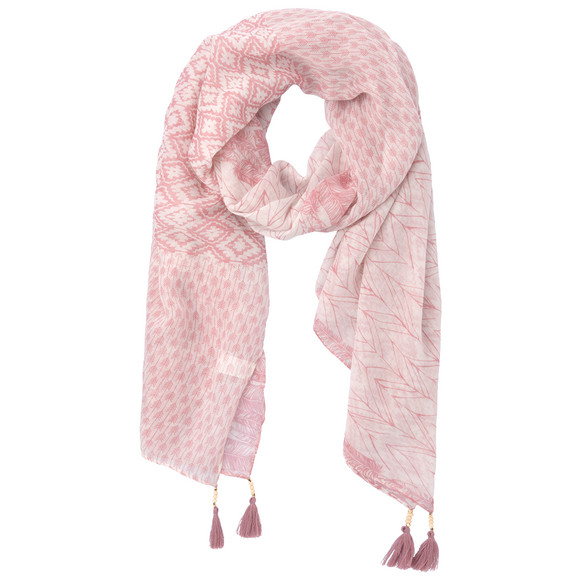 Damen Tuch mit Tasseln