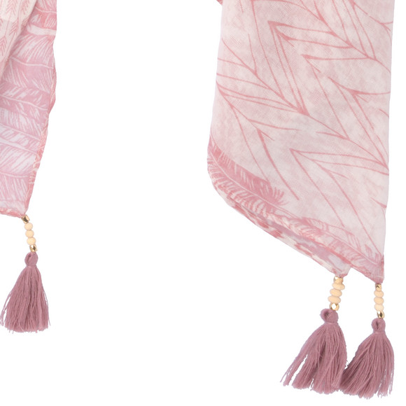 Damen Tuch mit Tasseln