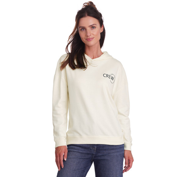 Dameshoodie met tekstprint