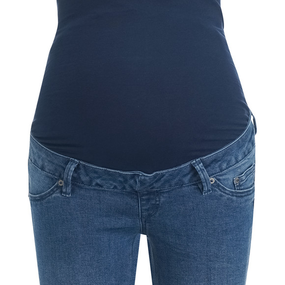 Dames zwangerschaps-jegging effen kleur