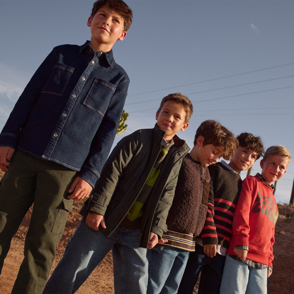 Jongens teddy vest van pluche