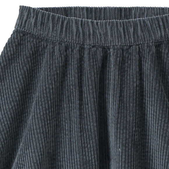 Corduroy meisjesrok met elastische tailleband