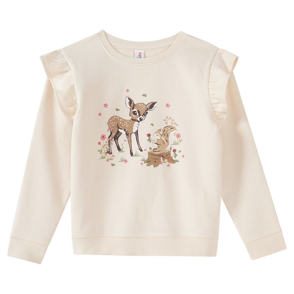 Sweater met print voor meisjes