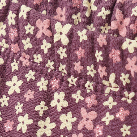 Legging voor meisjes met bloemen all-over