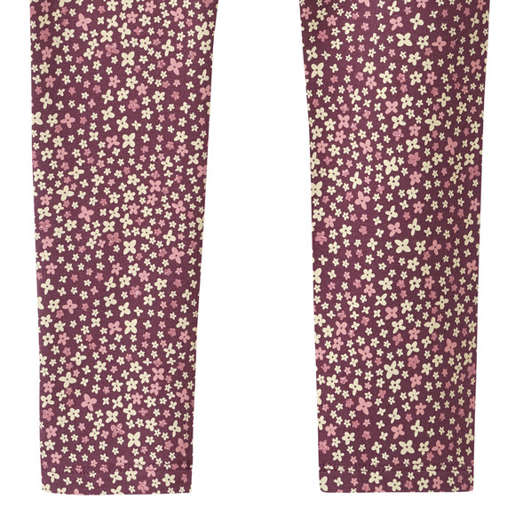 Legging voor meisjes met bloemen all-over