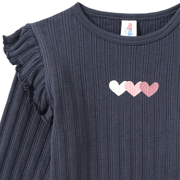 Meisjes T-Shirt lange mouwen met ruches