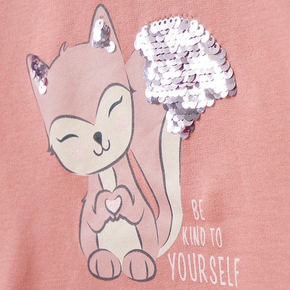 Meisjeshemd met lange mouwen